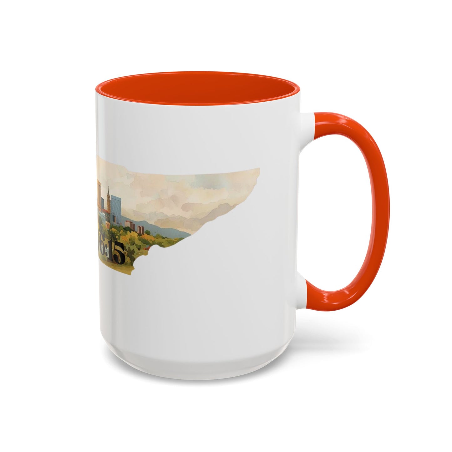 Nashville TN Area Code Mug, Matthew 6:15