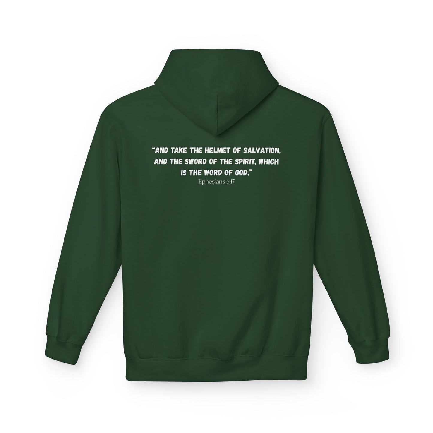 Boston Area Code Hoodie - Fleece Hoodie Ephesians 6:17