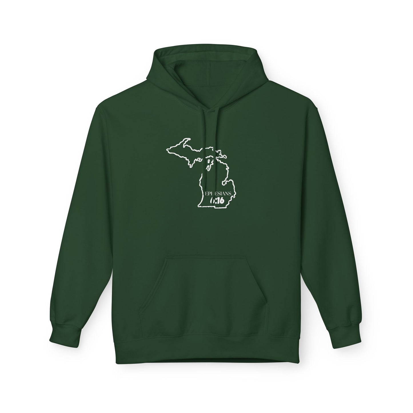 Grand Rapids MI Area Code Hoodie - Fleece Hoodie Ephesians 6:16
