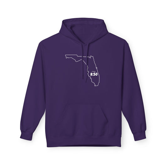 Destin FL Area Code Hoodie - Fleece Hoodie 1 Kings 8:50