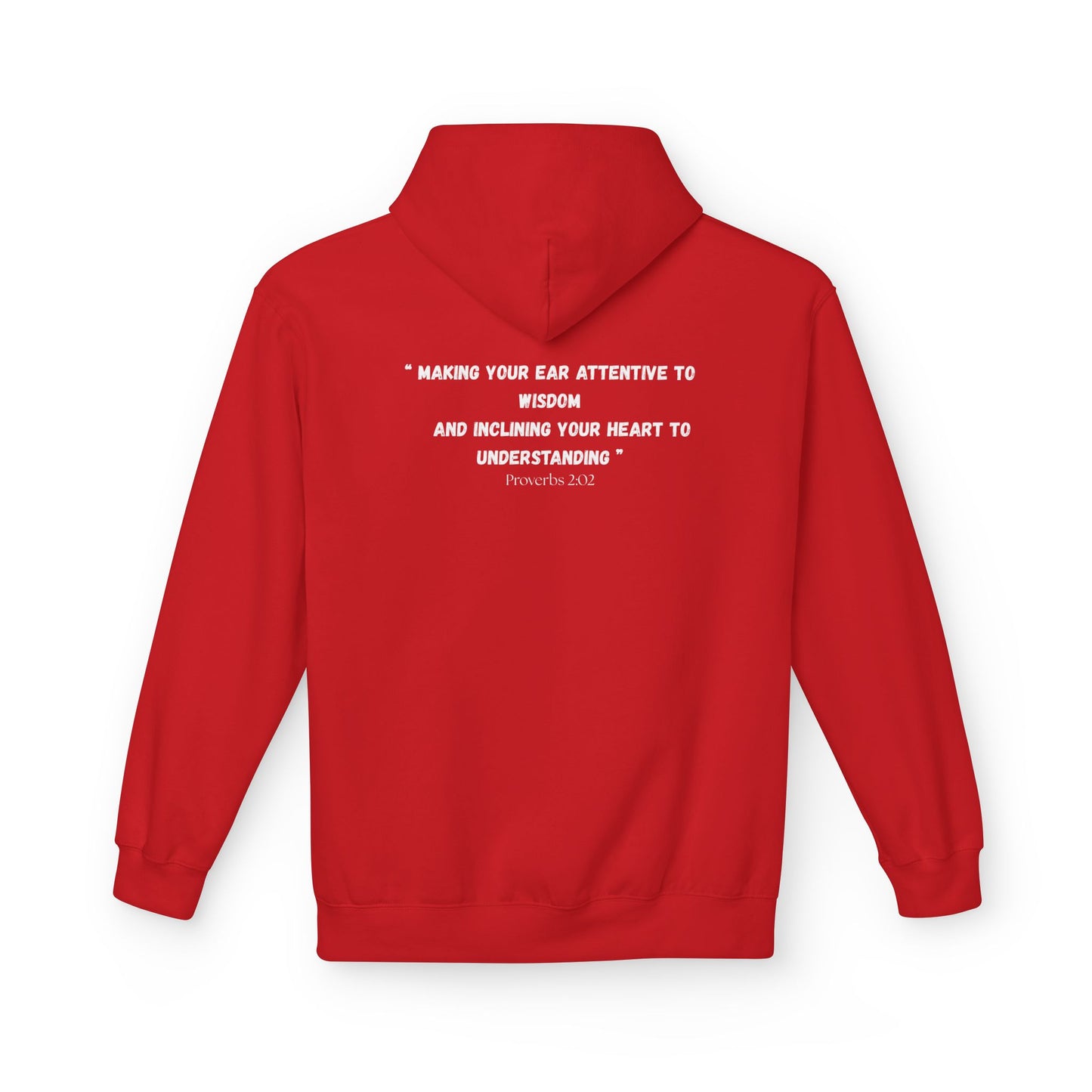 DC Area Code Hoodie - Fleece Hoodie Proverbs 2:02