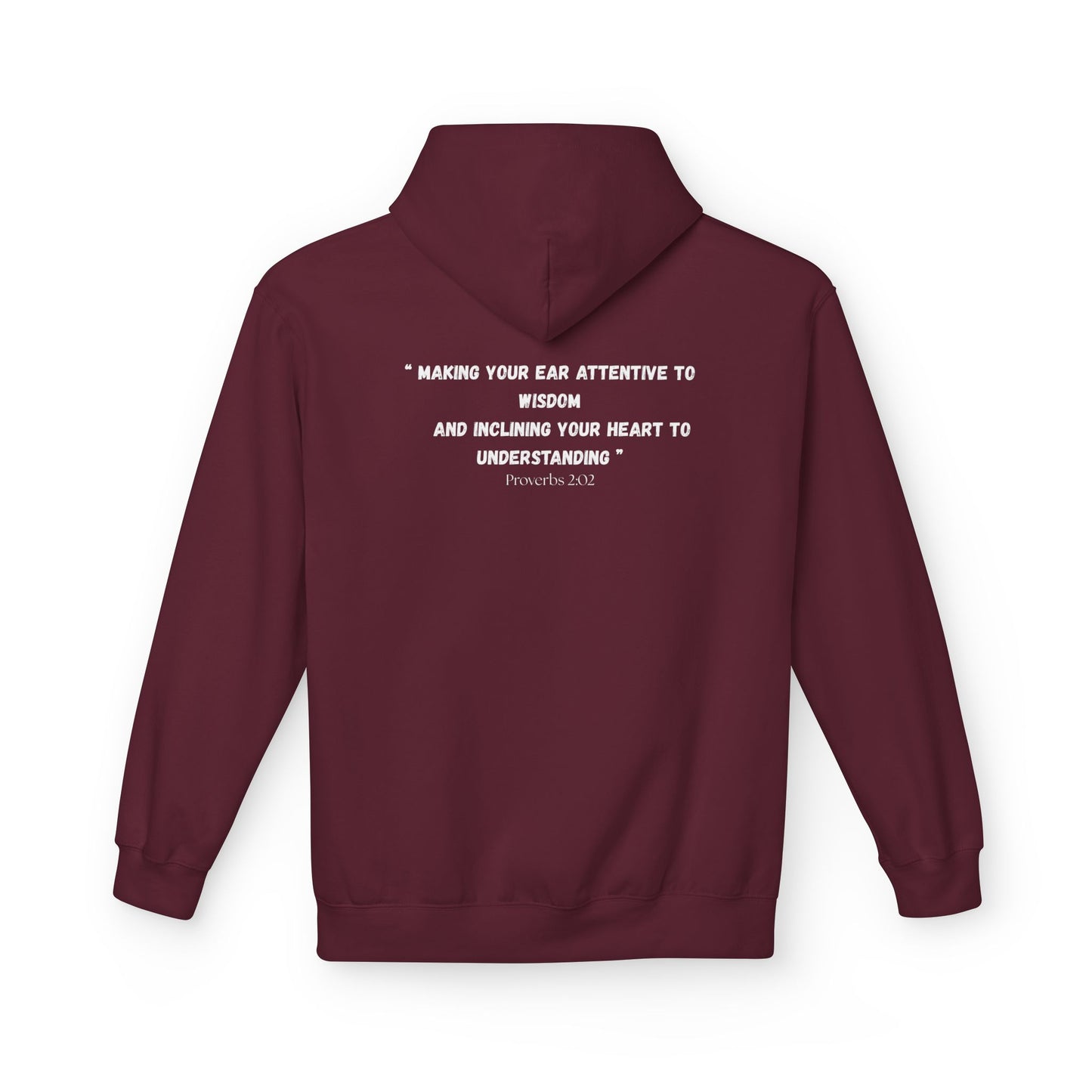 DC Area Code Hoodie - Fleece Hoodie Proverbs 2:02