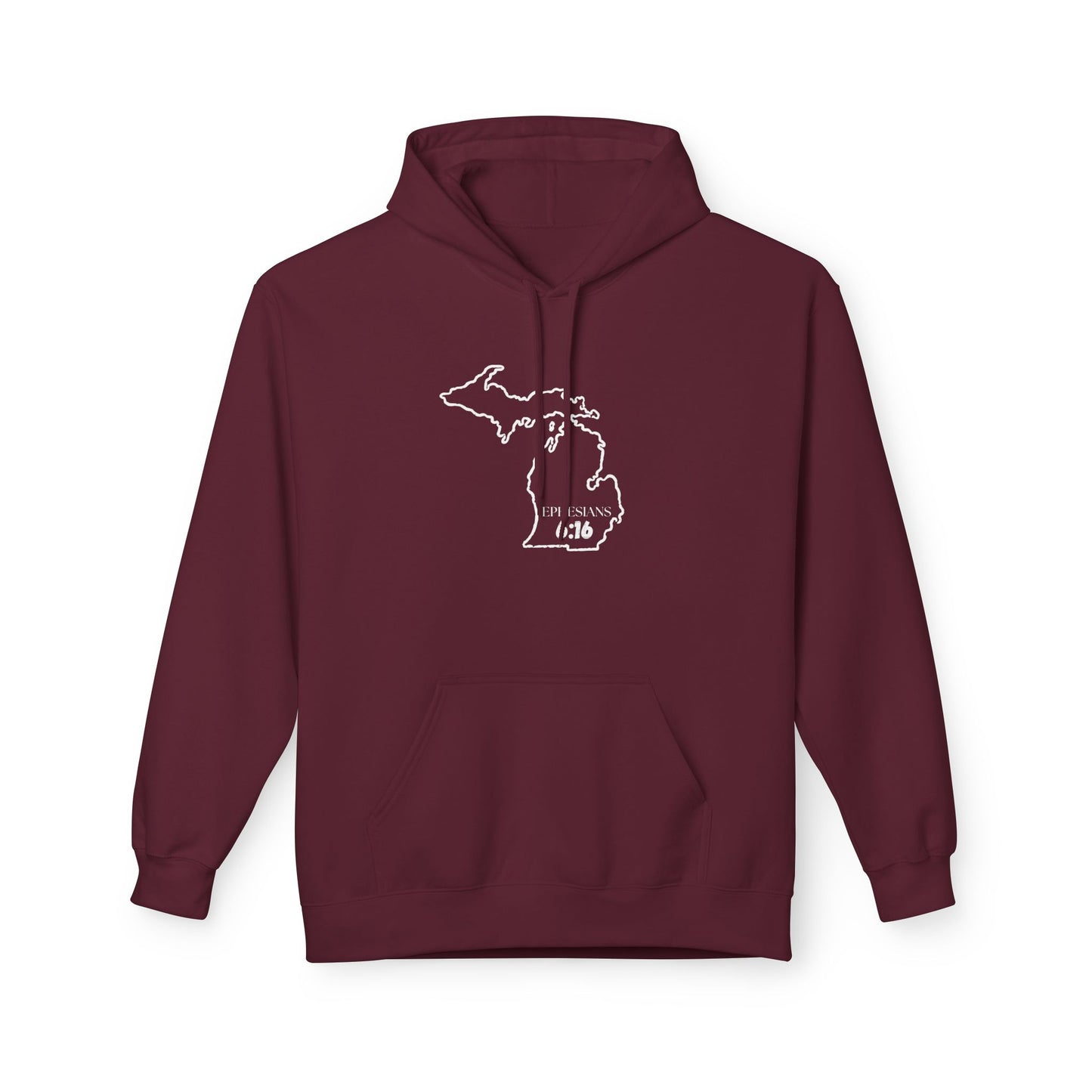 Grand Rapids MI Area Code Hoodie - Fleece Hoodie Ephesians 6:16