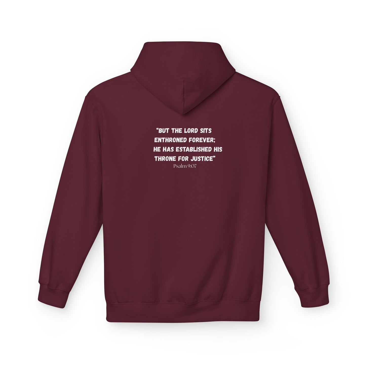 Alaska Area Code Hoodie - Fleece Hoodie Psalm 9:07