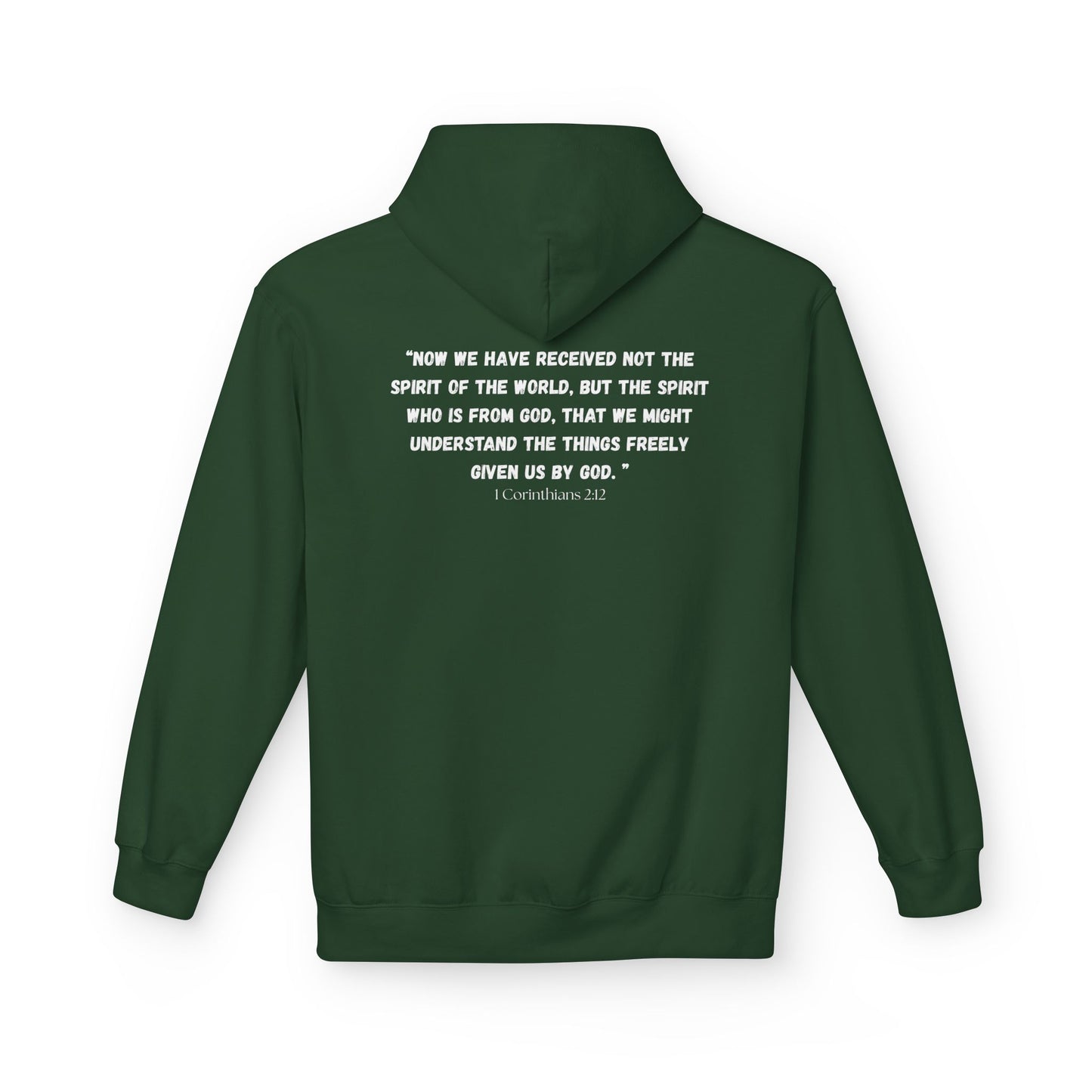 New York City Area Code Hoodie - Fleece Hoodie 1 Corinthians 2:12