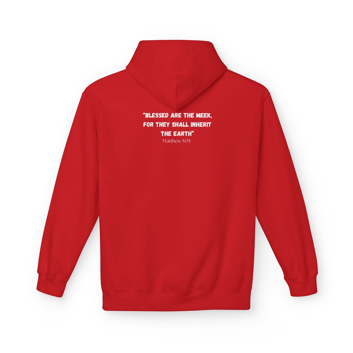 Albuquerque NM Area Code Hoodie - Fleece Hoodie Matthew 5:05