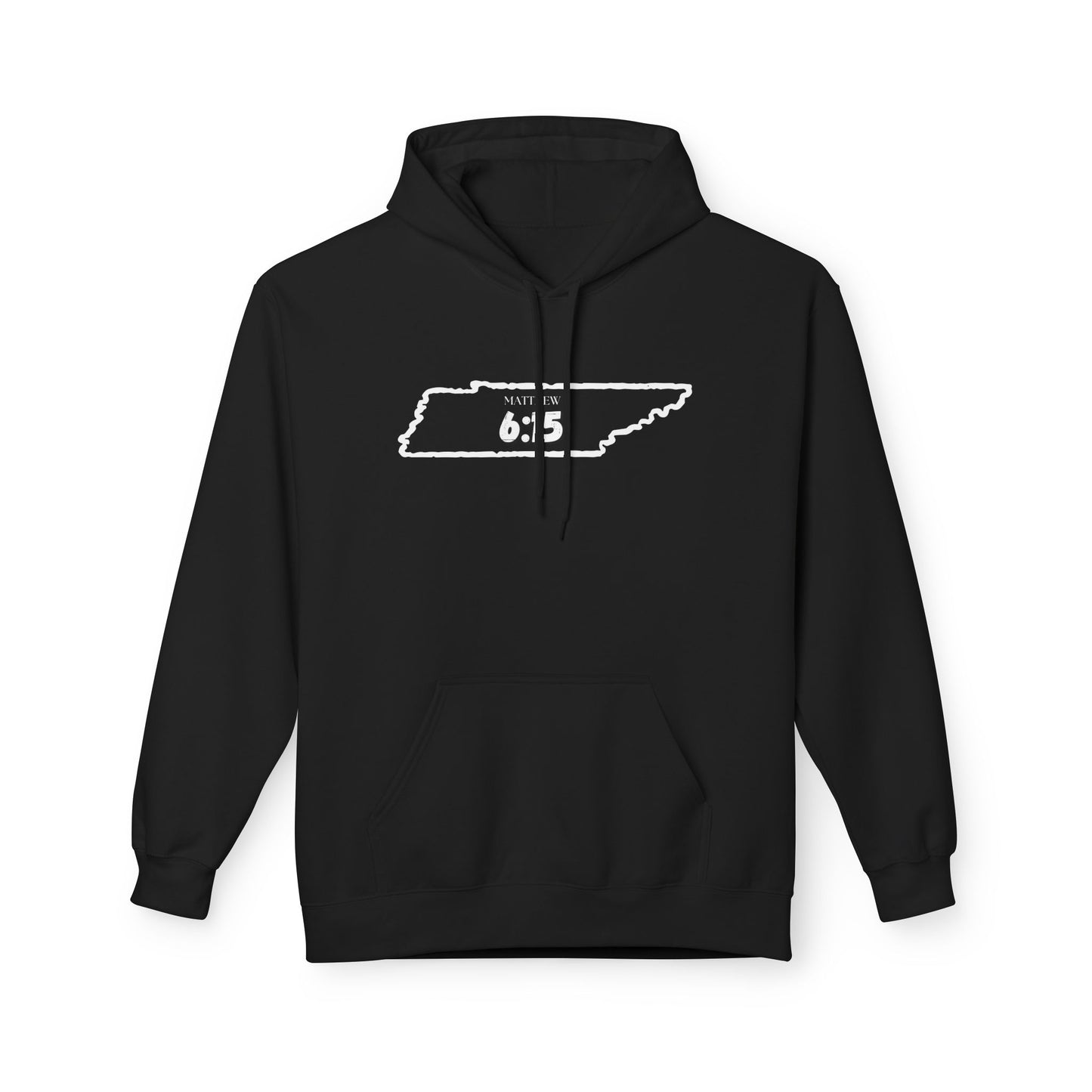 Nashville TN Area Code Hoodie - Fleece Hoodie Matthew 6:15