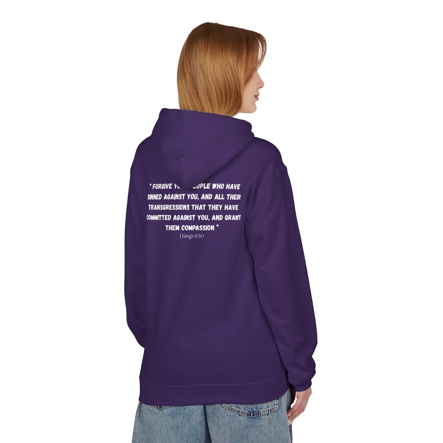 Destin FL Area Code Hoodie - Fleece Hoodie 1 Kings 8:50