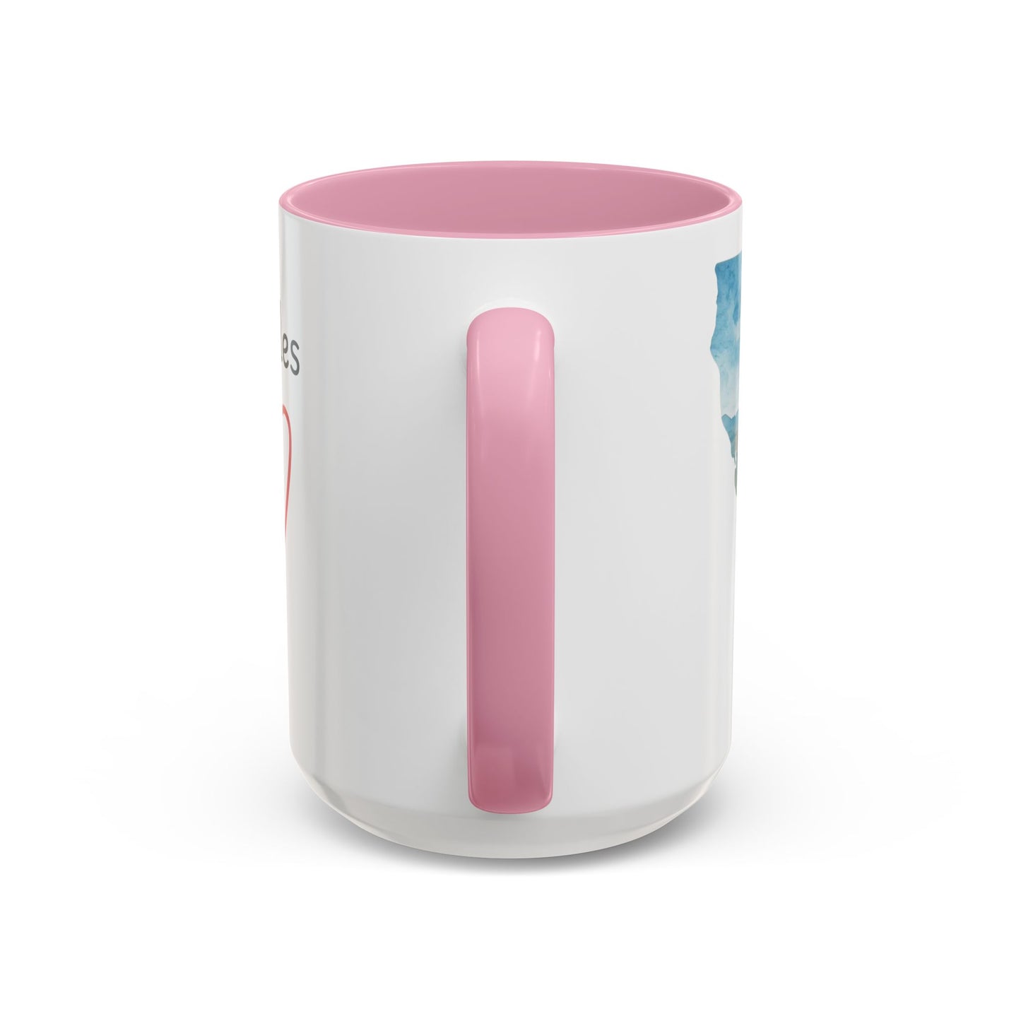 LA Has My Heart Mug — Colorful Ceramic Coffee Cup (11oz, 15oz)