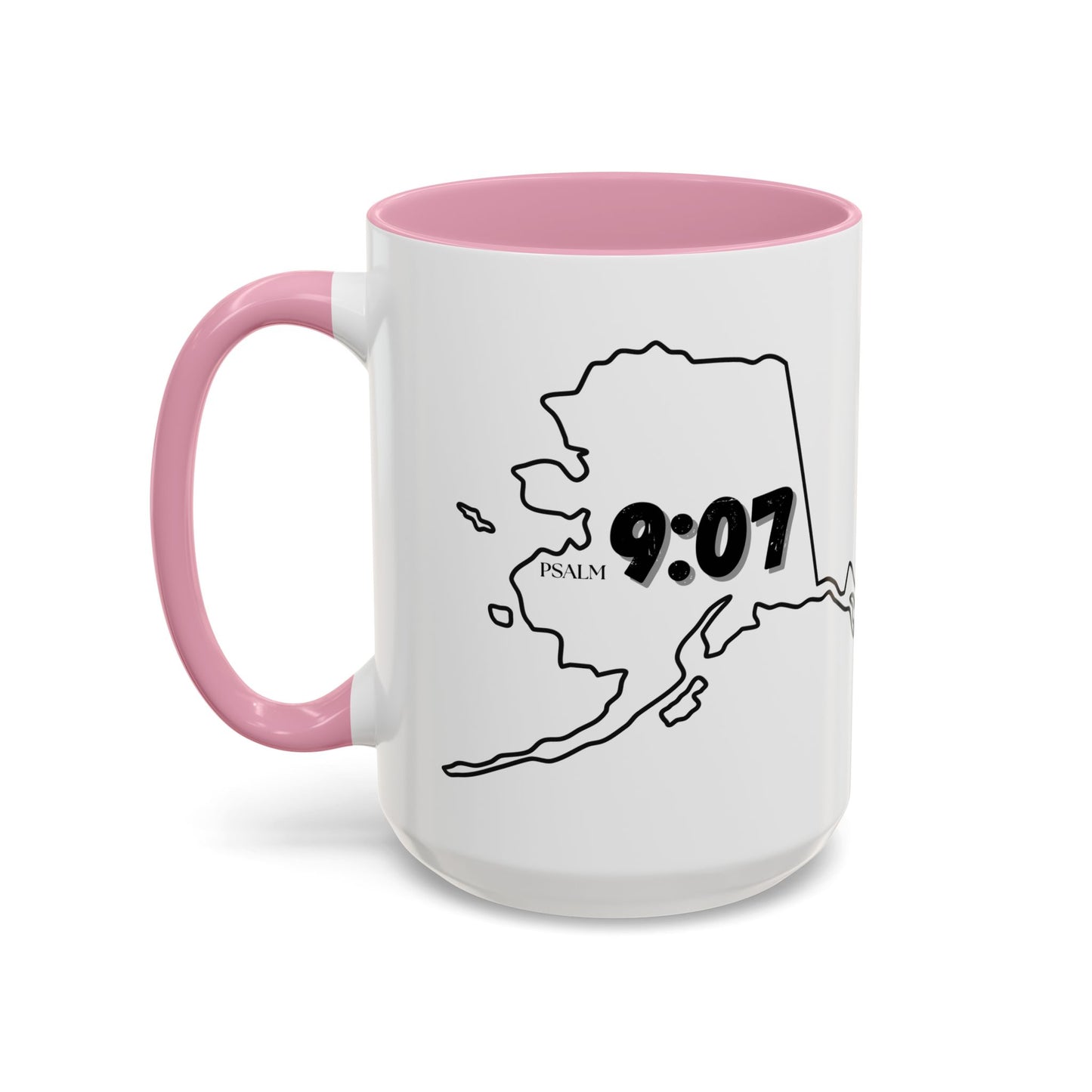 Alaska Area Code Mug, Psalm 9:07