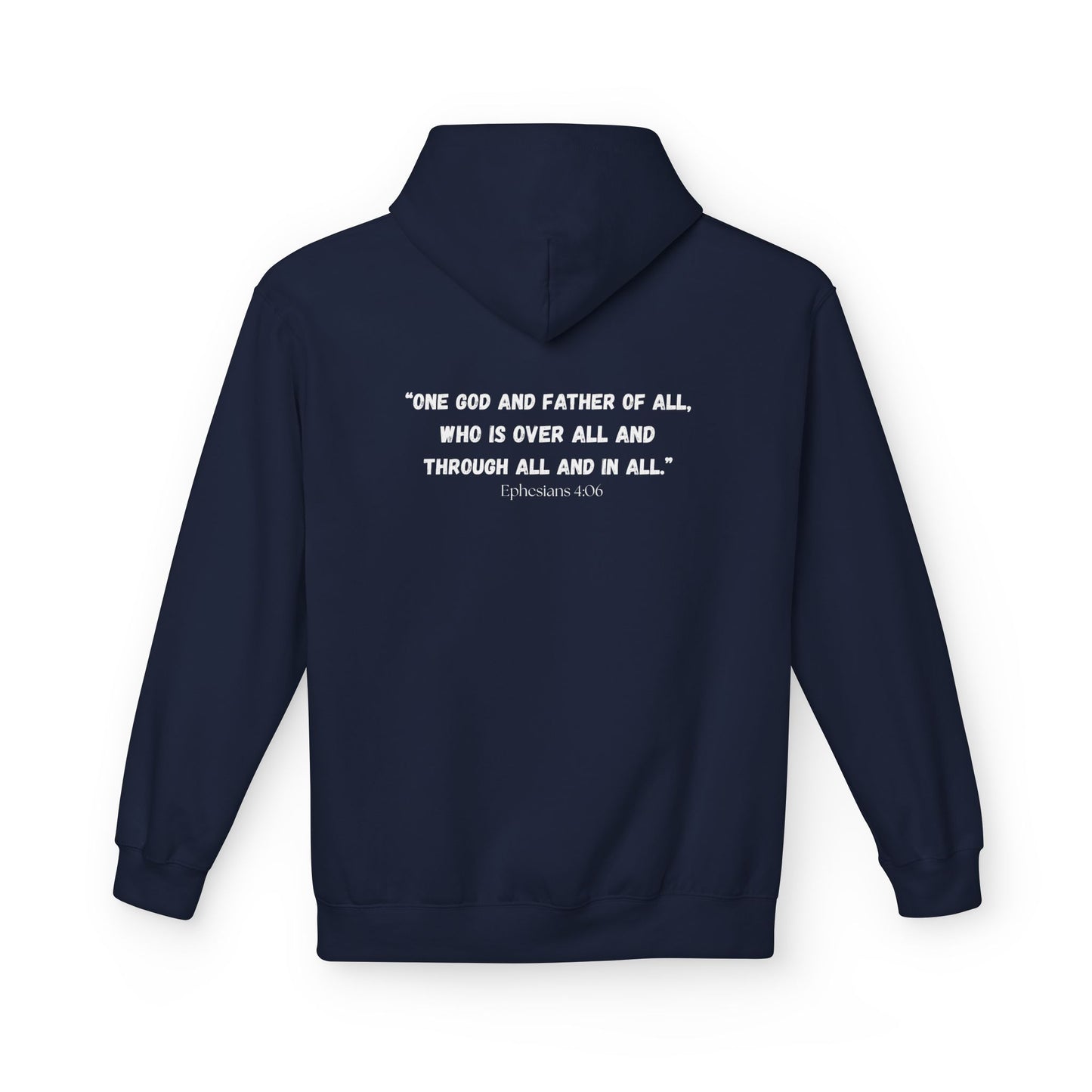 Montana Area Code Hoodie - Fleece Hoodie Ephesians 4:06
