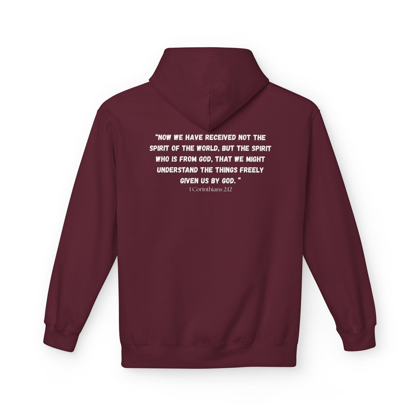 New York City Area Code Hoodie - Fleece Hoodie 1 Corinthians 2:12